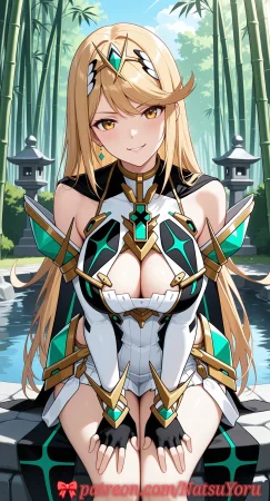 NatsuYoru Mythra Xenoblade - Page 7