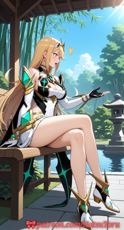 NatsuYoru Mythra Xenoblade - Page 8