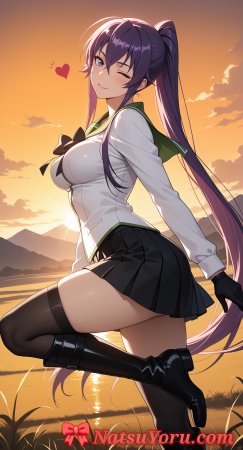 NatsuYoru Saeko Busujima Highschool of the Dead