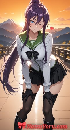NatsuYoru Saeko Busujima Highschool of the Dead - Page 2