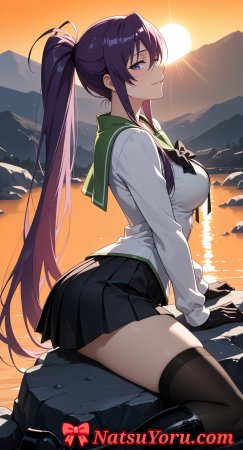 NatsuYoru Saeko Busujima Highschool of the Dead - Page 4
