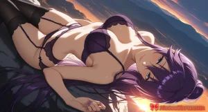 NatsuYoru Saeko Busujima Highschool of the Dead - Page 52