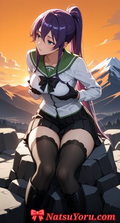 NatsuYoru Saeko Busujima Highschool of the Dead - Page 7