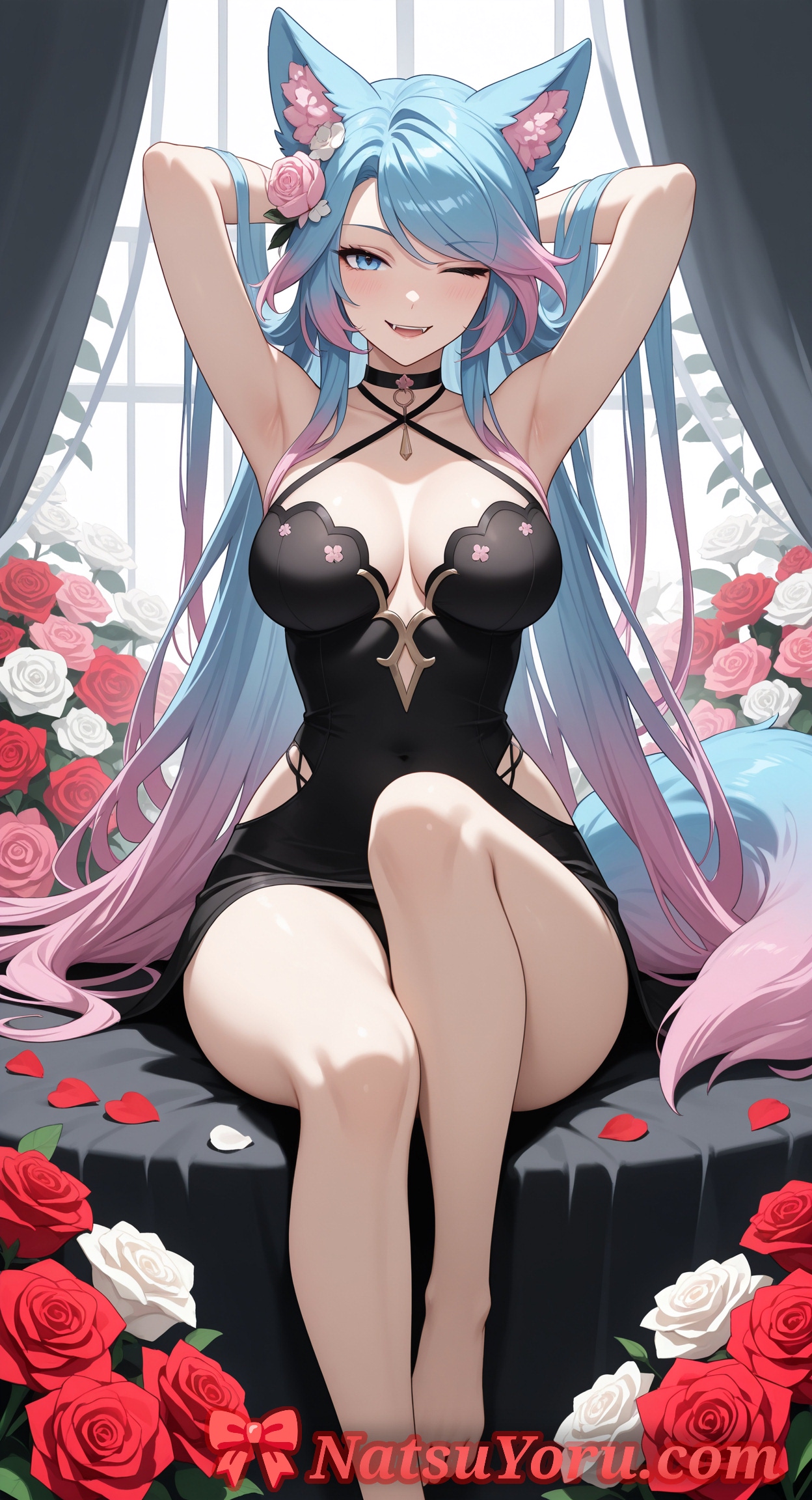 NatsuYoru Silvervale Vtuber - Image 5