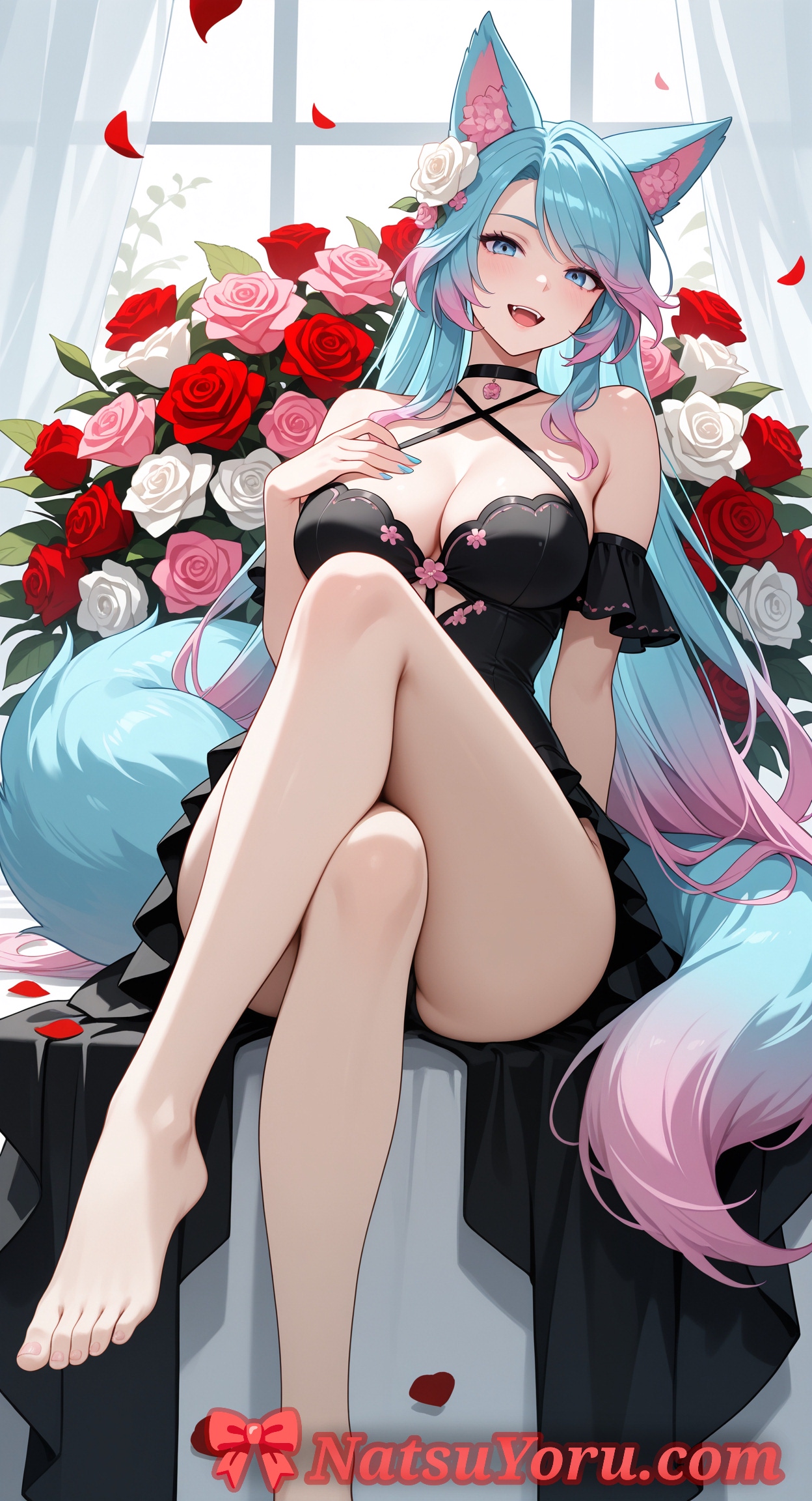 NatsuYoru Silvervale Vtuber - Image 7