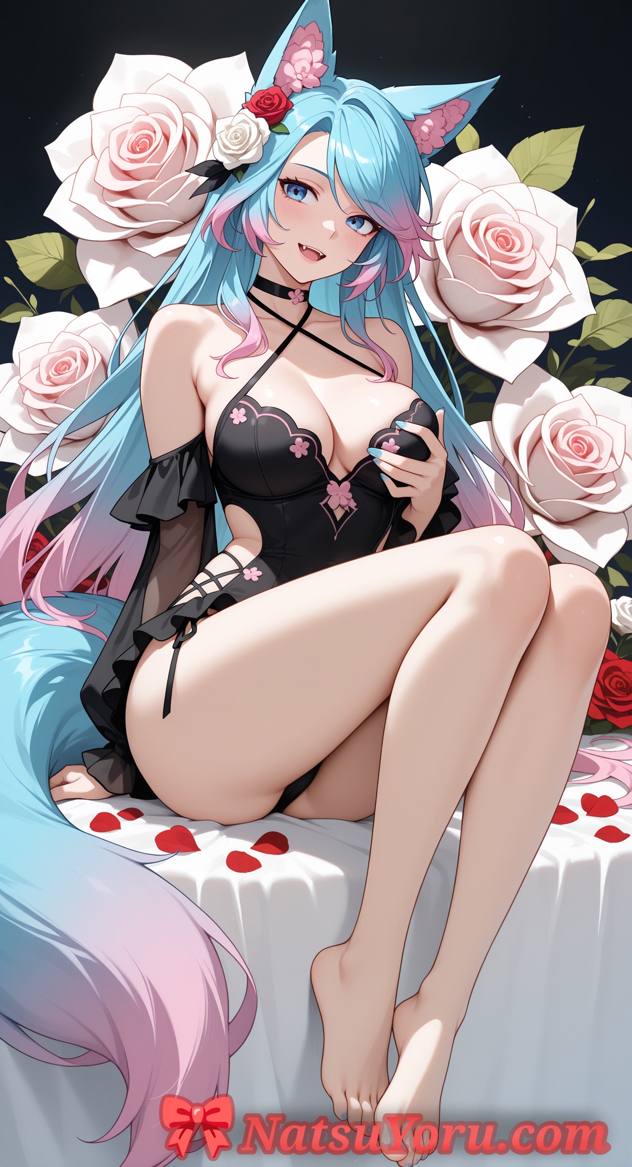 NatsuYoru Silvervale Vtuber - Image 9