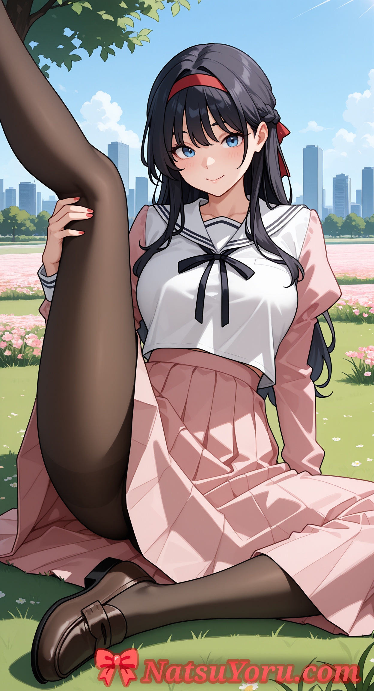 NatsuYoru Waguri Kaoruko Kaoru Hana wa Rin to Saku - Image 10