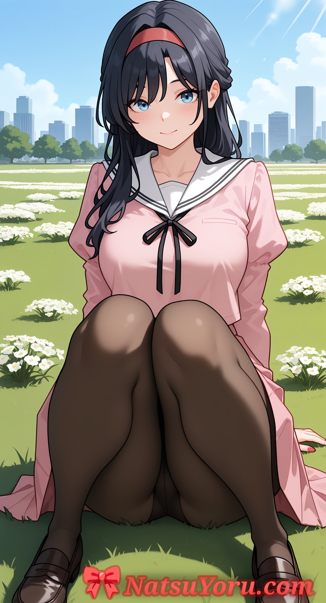 NatsuYoru Waguri Kaoruko Kaoru Hana wa Rin to Saku - Image 11