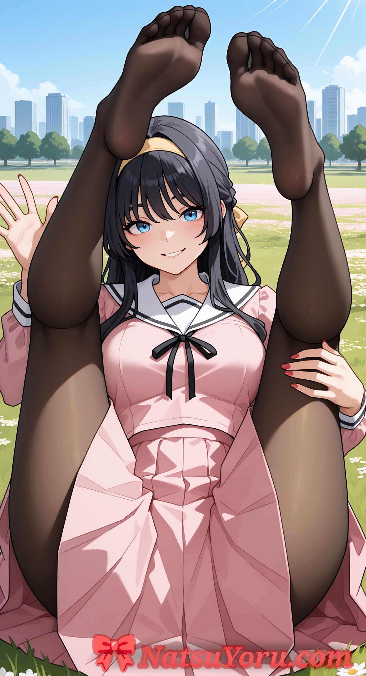 NatsuYoru Waguri Kaoruko Kaoru Hana wa Rin to Saku - Image 14