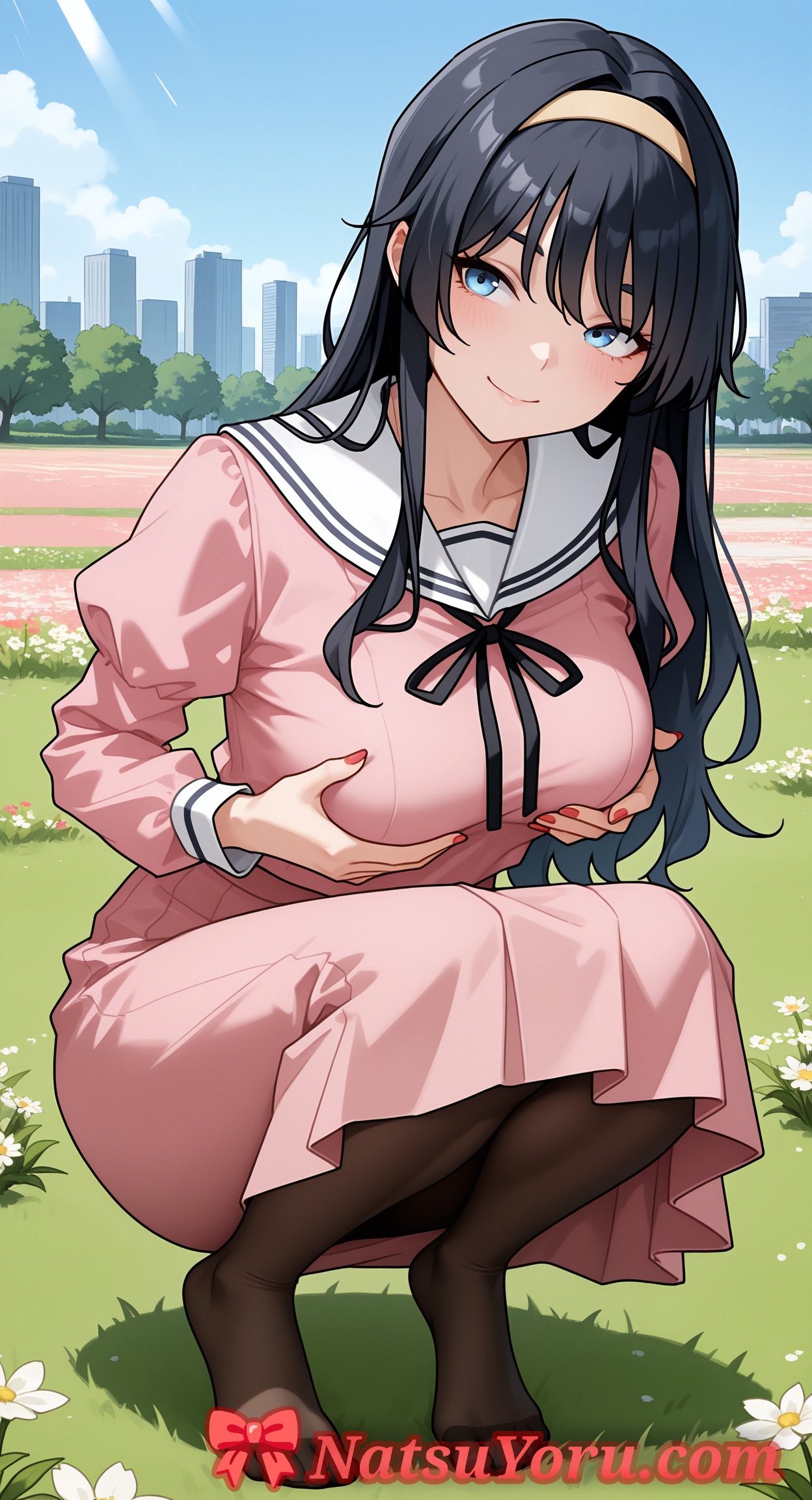 NatsuYoru Waguri Kaoruko Kaoru Hana wa Rin to Saku - Image 16