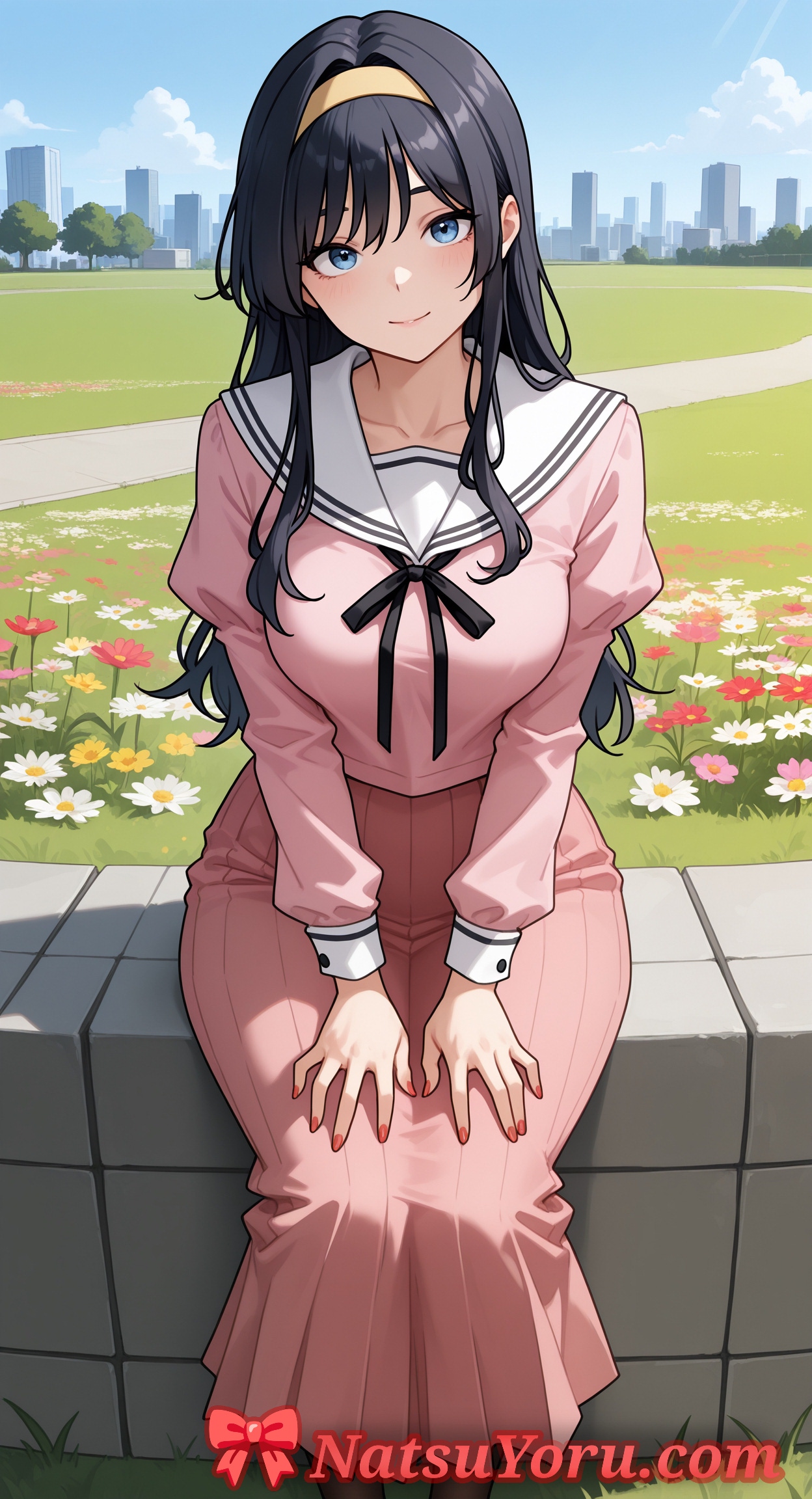 NatsuYoru Waguri Kaoruko Kaoru Hana wa Rin to Saku - Image 18