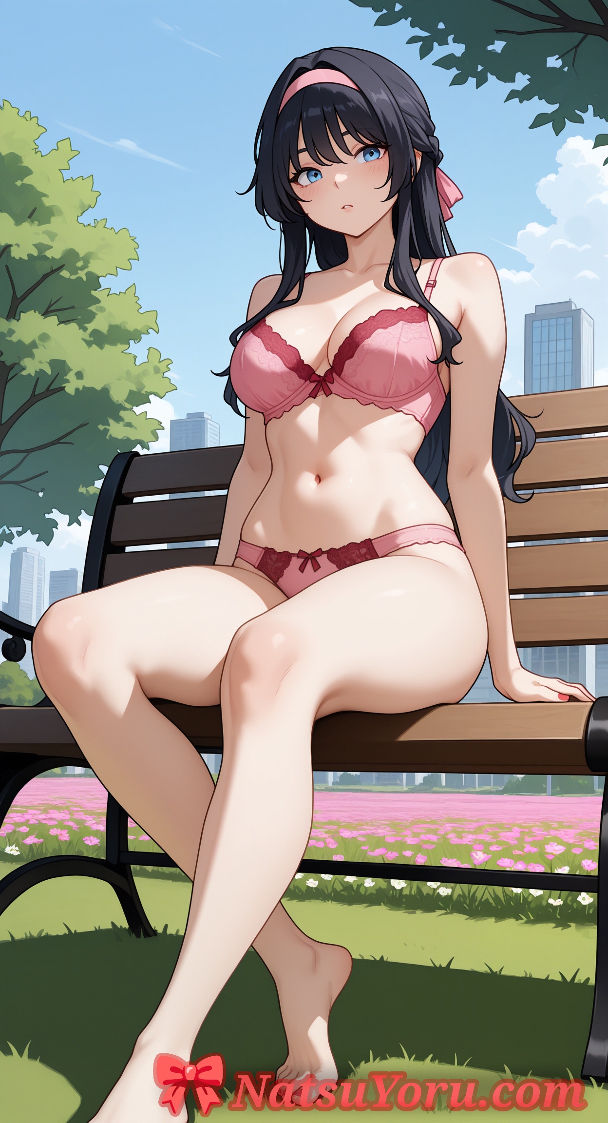 NatsuYoru Waguri Kaoruko Kaoru Hana wa Rin to Saku - Image 19