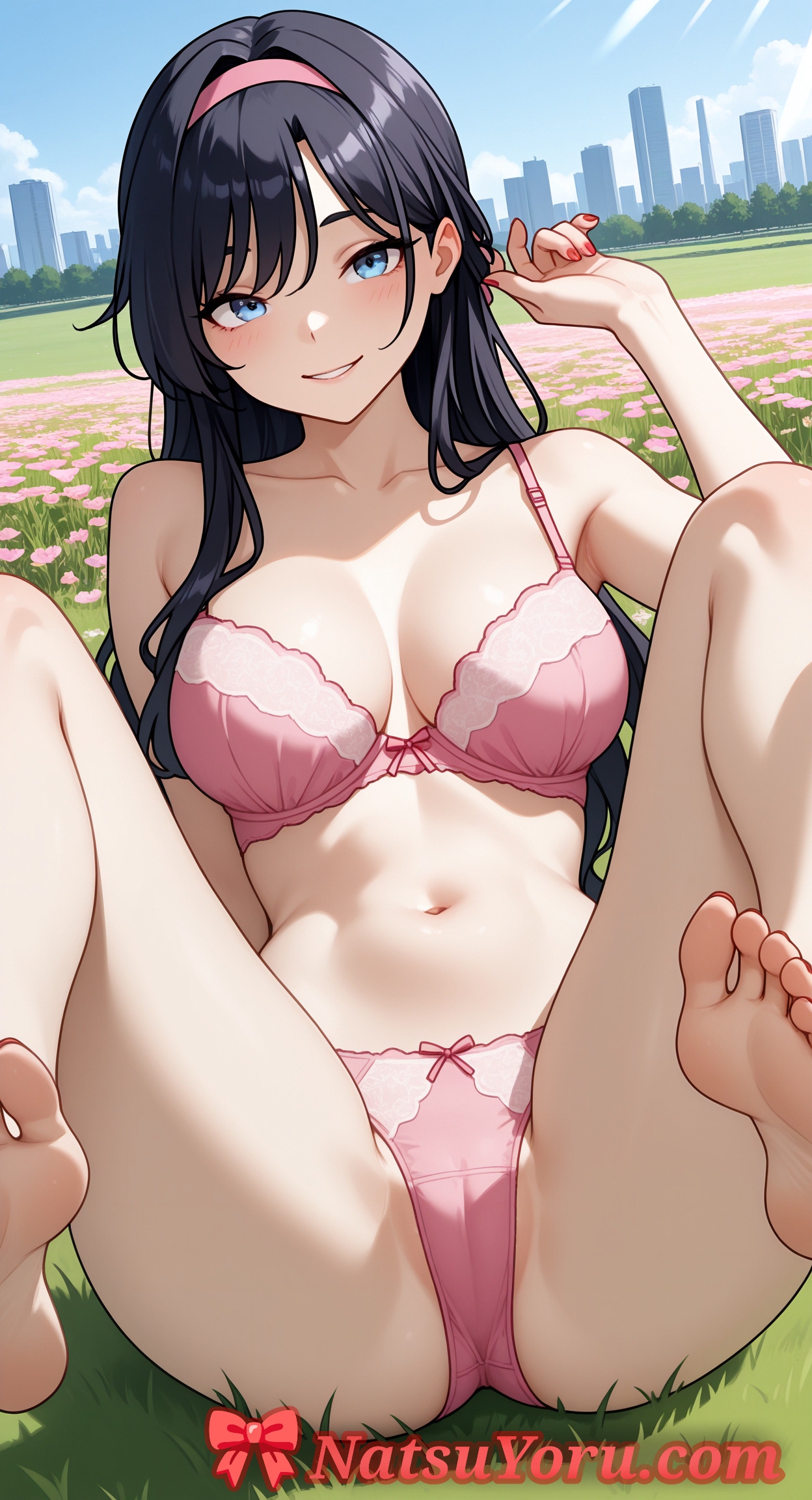 NatsuYoru Waguri Kaoruko Kaoru Hana wa Rin to Saku - Image 26