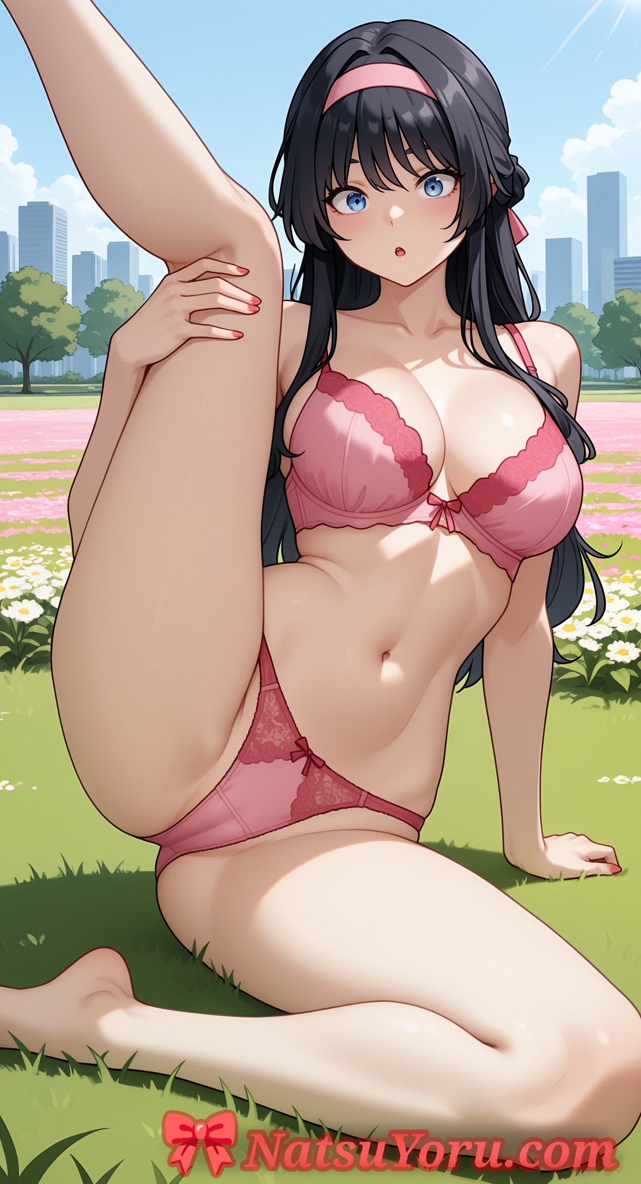 NatsuYoru Waguri Kaoruko Kaoru Hana wa Rin to Saku - Image 28