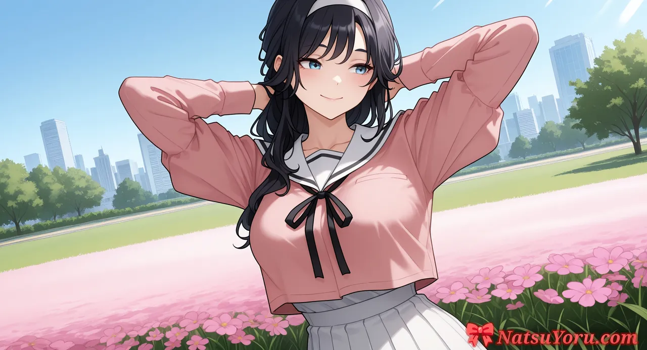 NatsuYoru Waguri Kaoruko Kaoru Hana wa Rin to Saku - Image 57