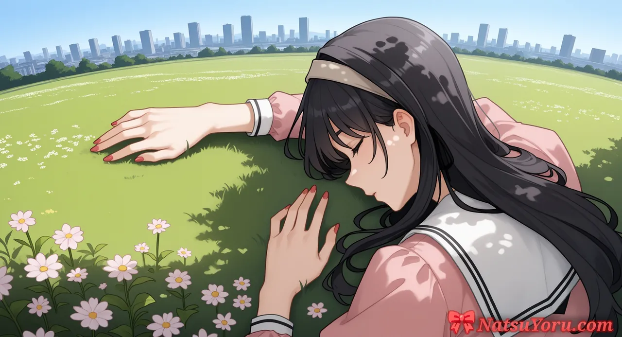 NatsuYoru Waguri Kaoruko Kaoru Hana wa Rin to Saku - Image 58