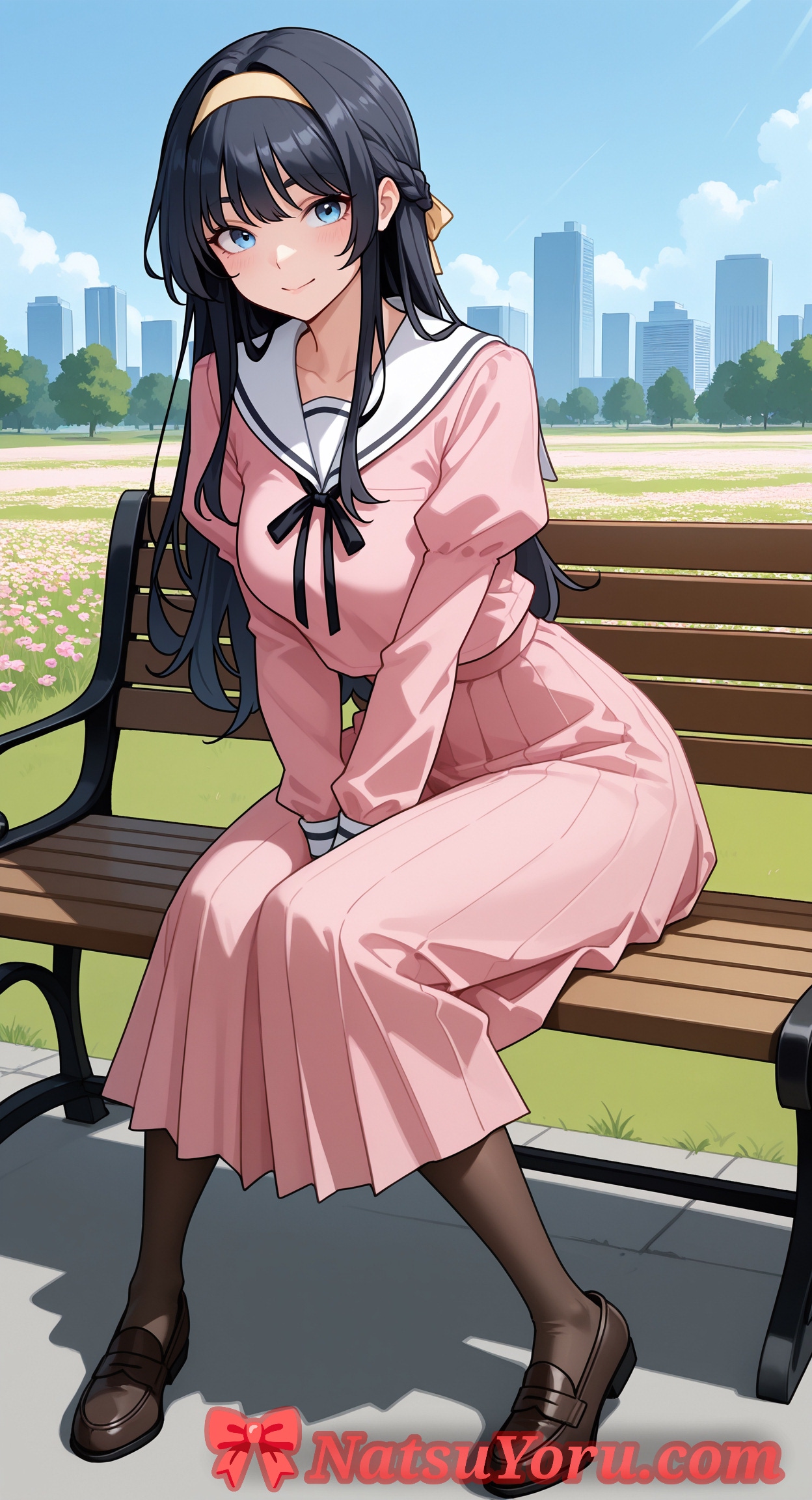 NatsuYoru Waguri Kaoruko Kaoru Hana wa Rin to Saku - Image 7