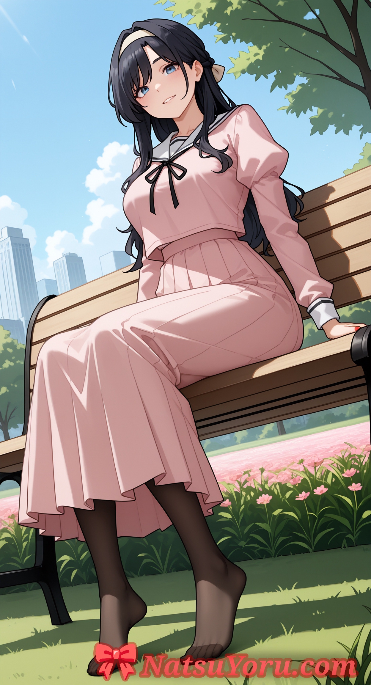 NatsuYoru Waguri Kaoruko Kaoru Hana wa Rin to Saku - Image 8