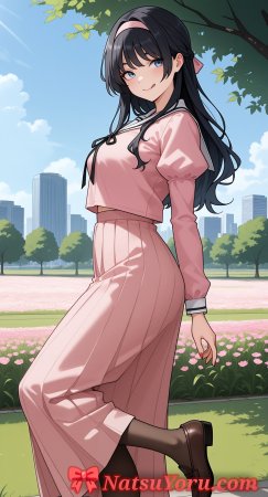 NatsuYoru Waguri Kaoruko Kaoru Hana wa Rin to Saku