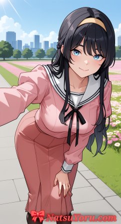 NatsuYoru Waguri Kaoruko Kaoru Hana wa Rin to Saku - Page 4