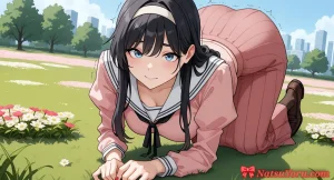 NatsuYoru Waguri Kaoruko Kaoru Hana wa Rin to Saku - Page 53