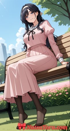 NatsuYoru Waguri Kaoruko Kaoru Hana wa Rin to Saku - Page 8