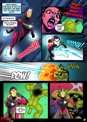 NaughtyComix Groove1121 The Insatiable Hulk Avengers Ongoing - Page 5
