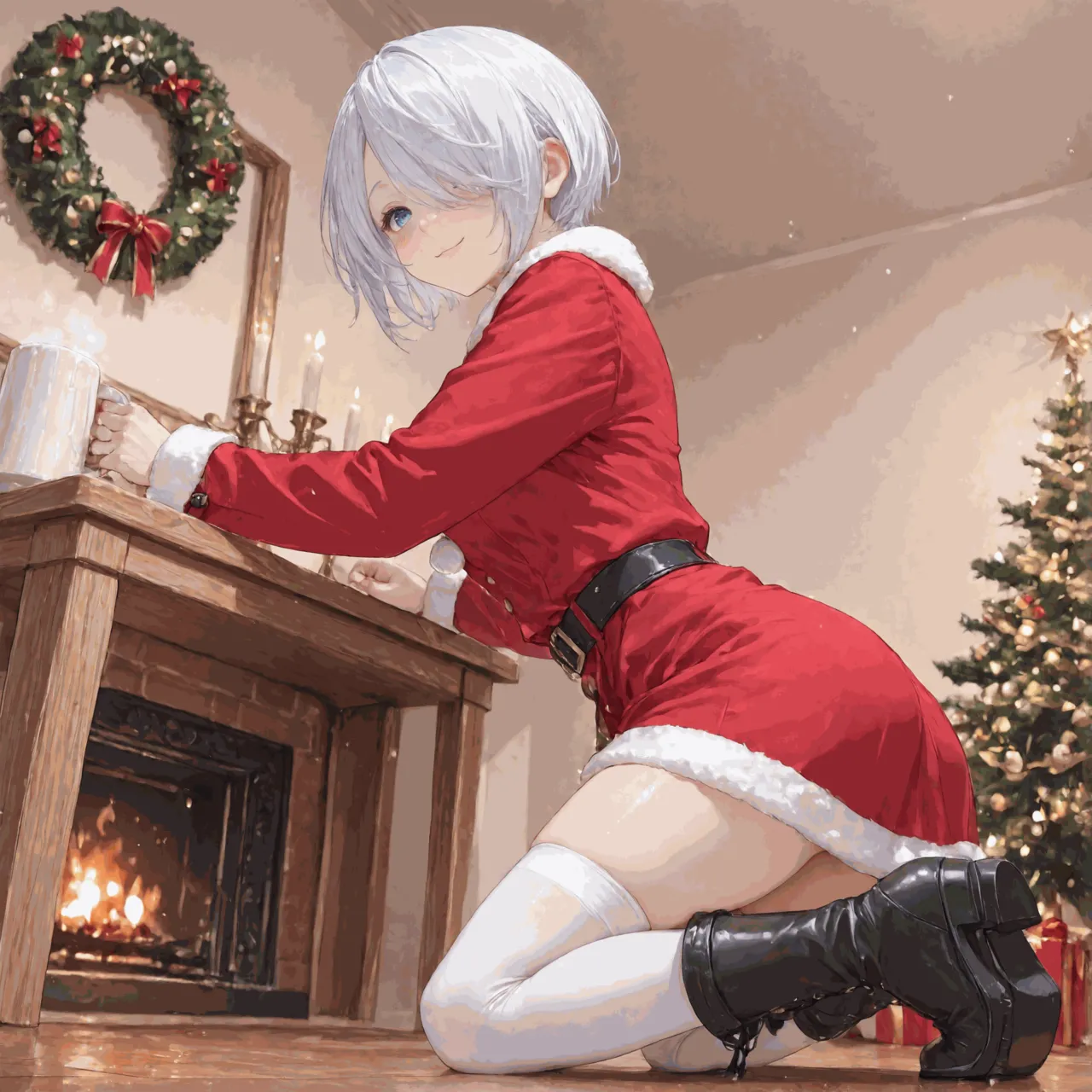 NaughtyCutiess - Angel KOF Christmas Patreon - Image 11