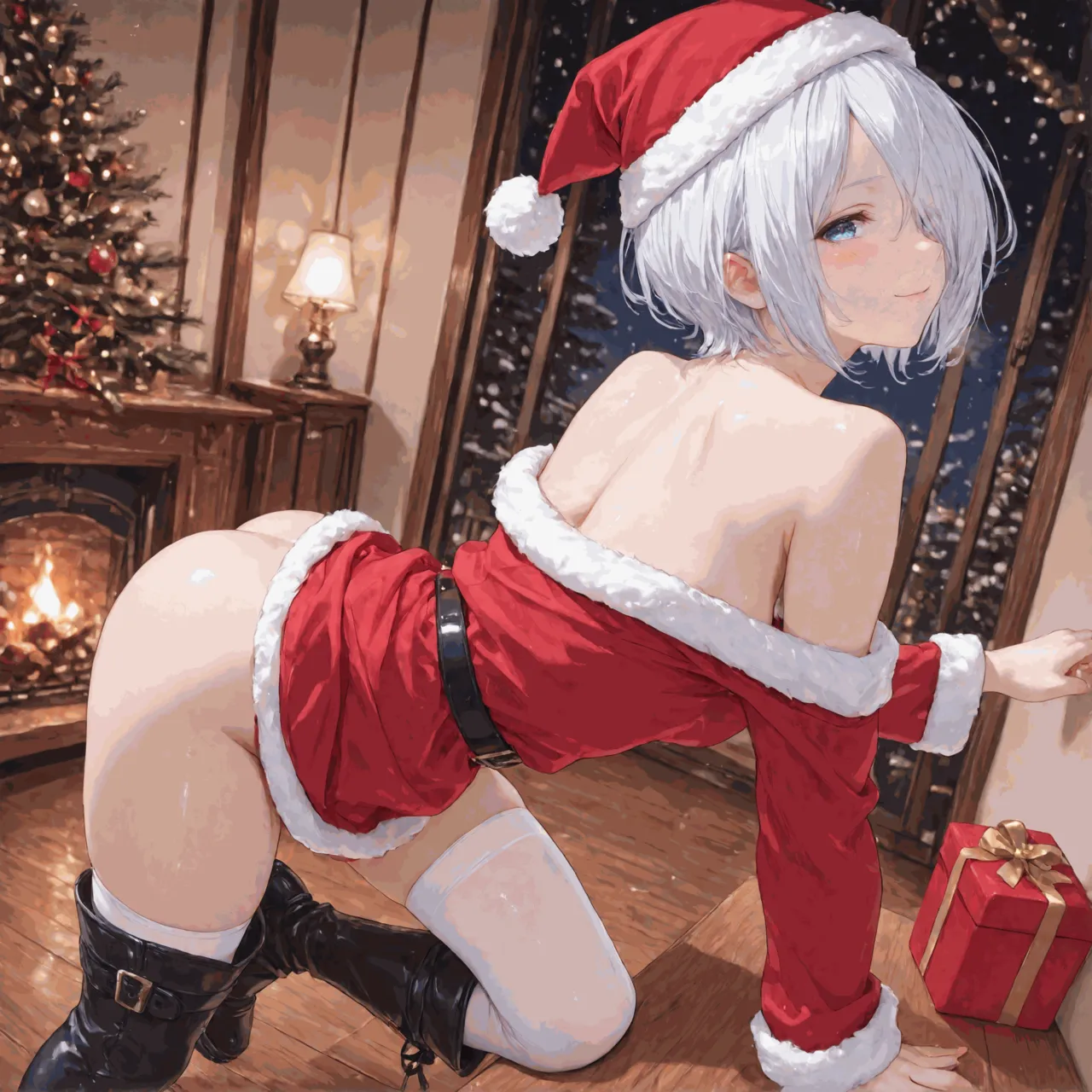 NaughtyCutiess - Angel KOF Christmas Patreon - Image 32