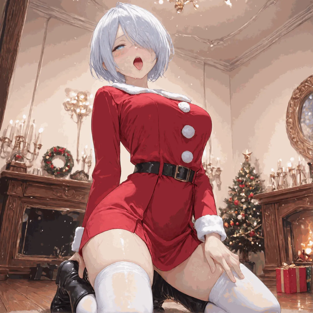 NaughtyCutiess - Angel KOF Christmas Patreon - Image 33