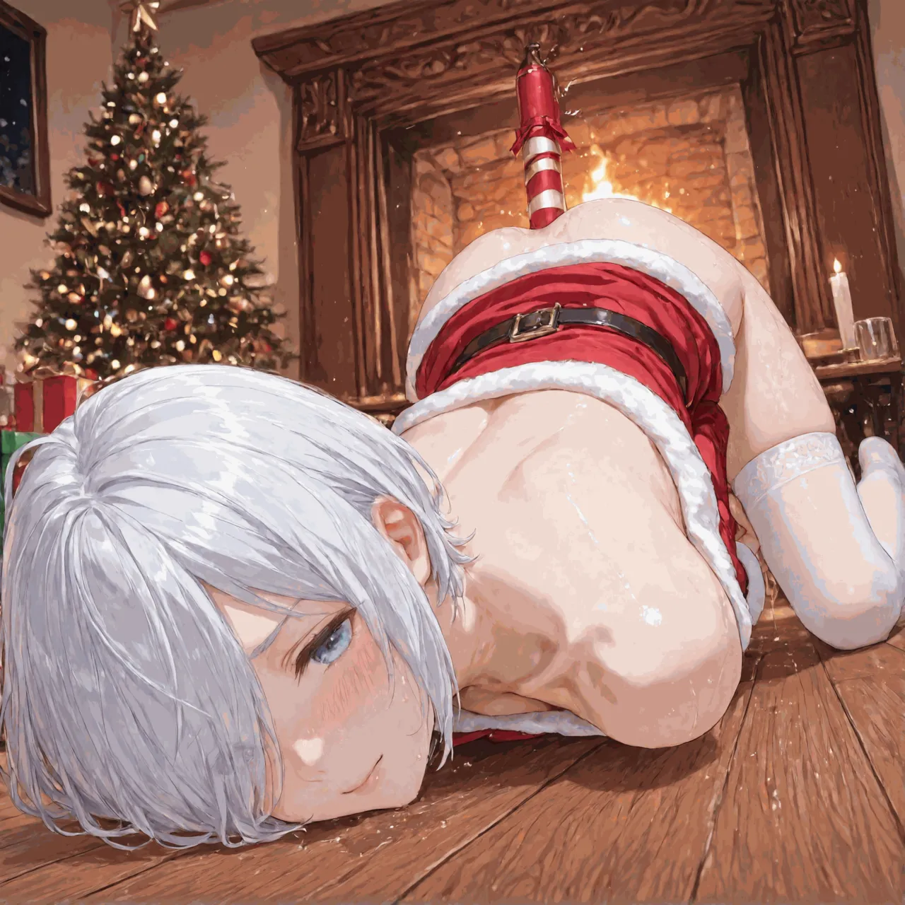 NaughtyCutiess - Angel KOF Christmas Patreon - Image 42