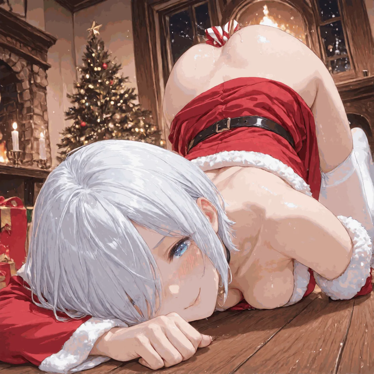 NaughtyCutiess - Angel KOF Christmas Patreon - Image 68