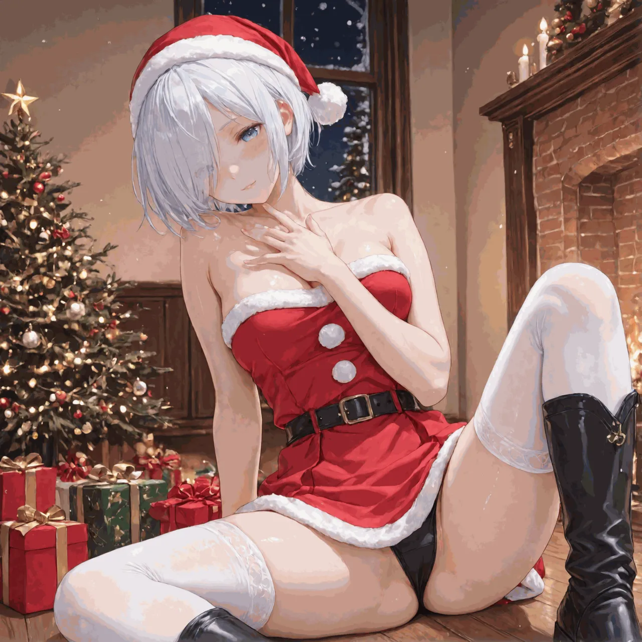 NaughtyCutiess - Angel KOF Christmas Patreon - Image 72