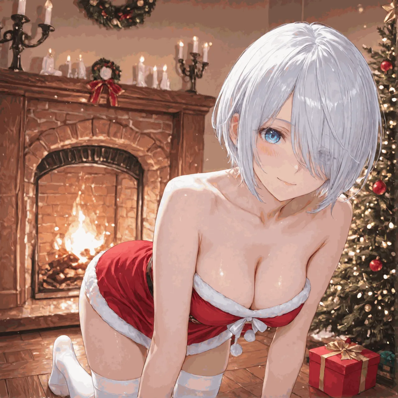 NaughtyCutiess - Angel KOF Christmas Patreon - Image 74
