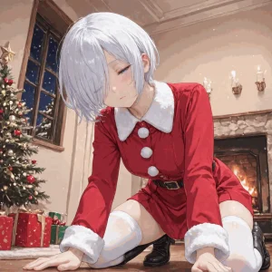 NaughtyCutiess - Angel KOF Christmas Patreon