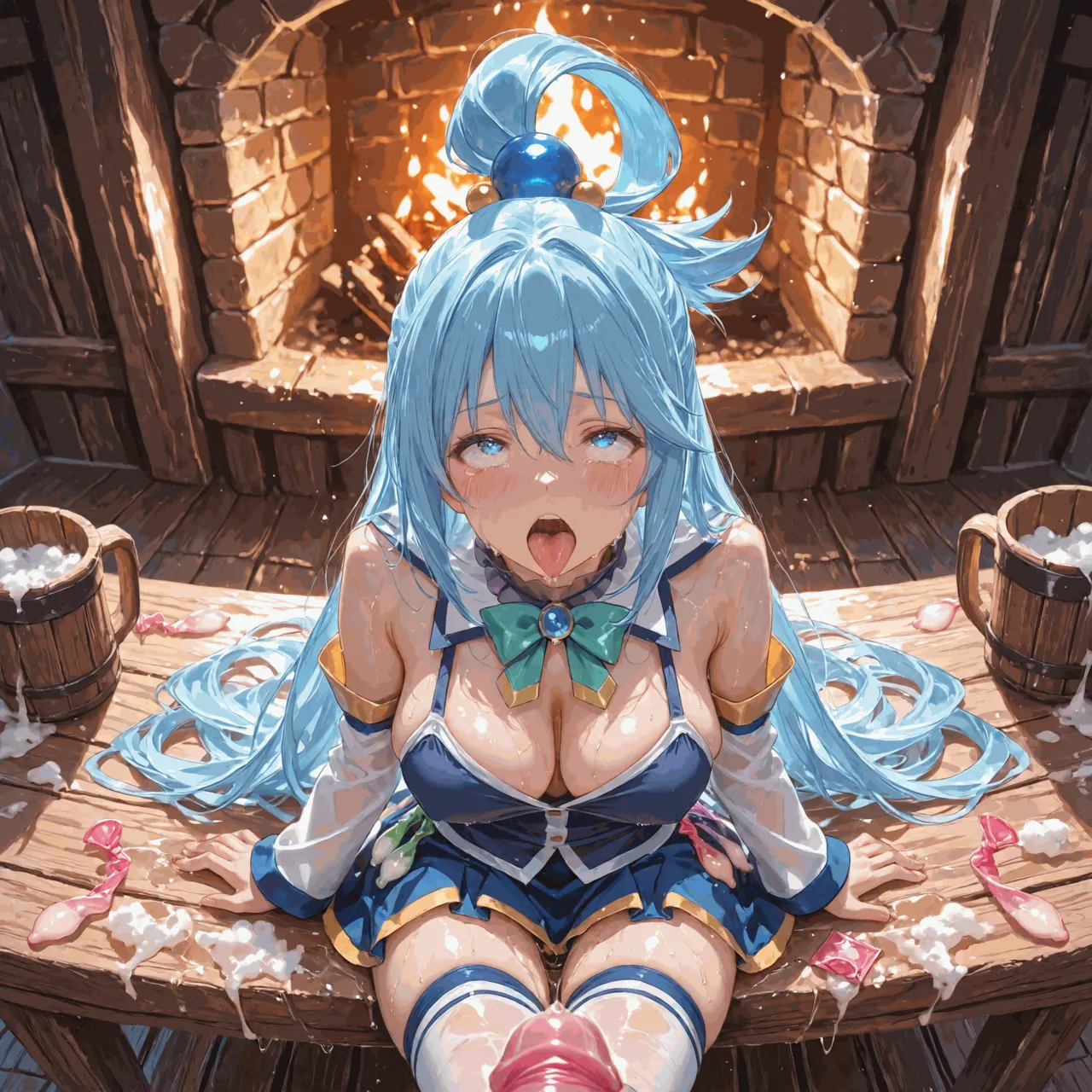 NaughtyCutiess - Aqua Patreon - Image 365