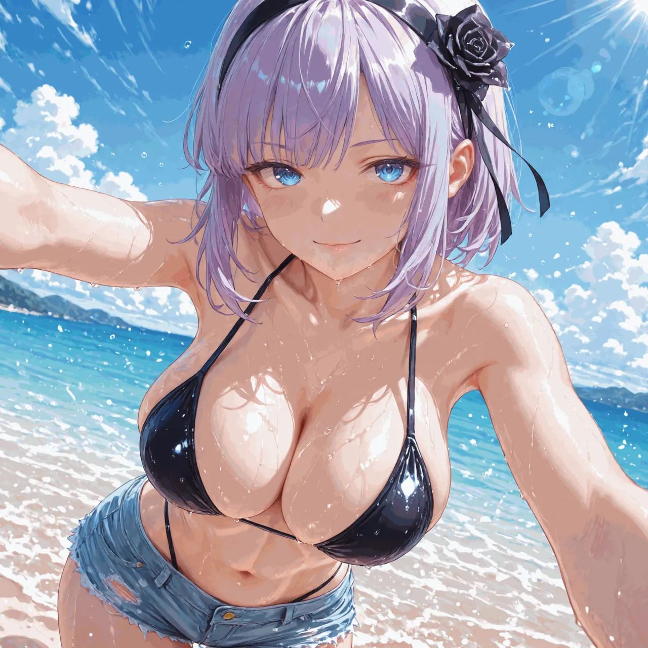 NaughtyCutiess - Shidare Hotaru Beach Patreon - Image 10