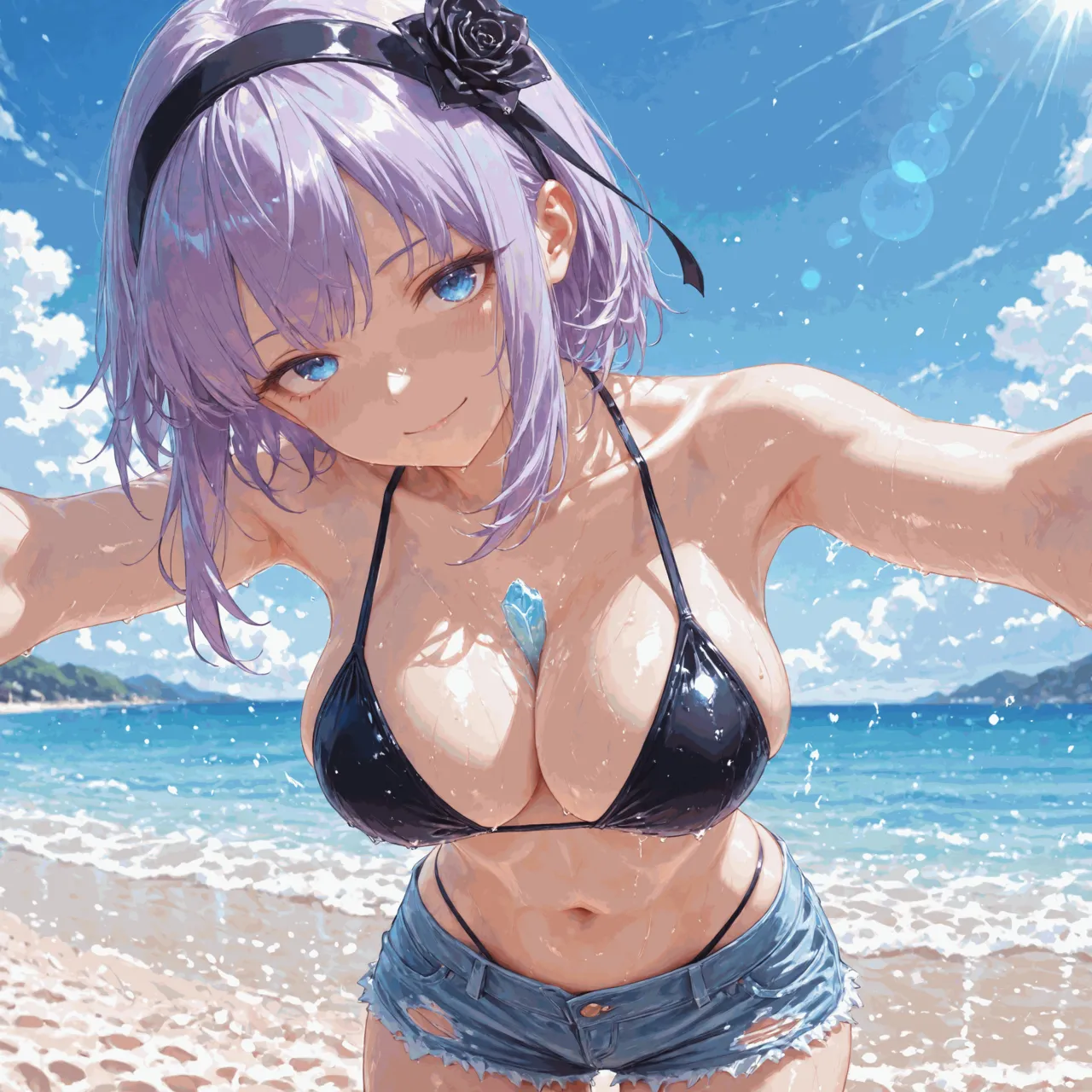 NaughtyCutiess - Shidare Hotaru Beach Patreon - Image 11