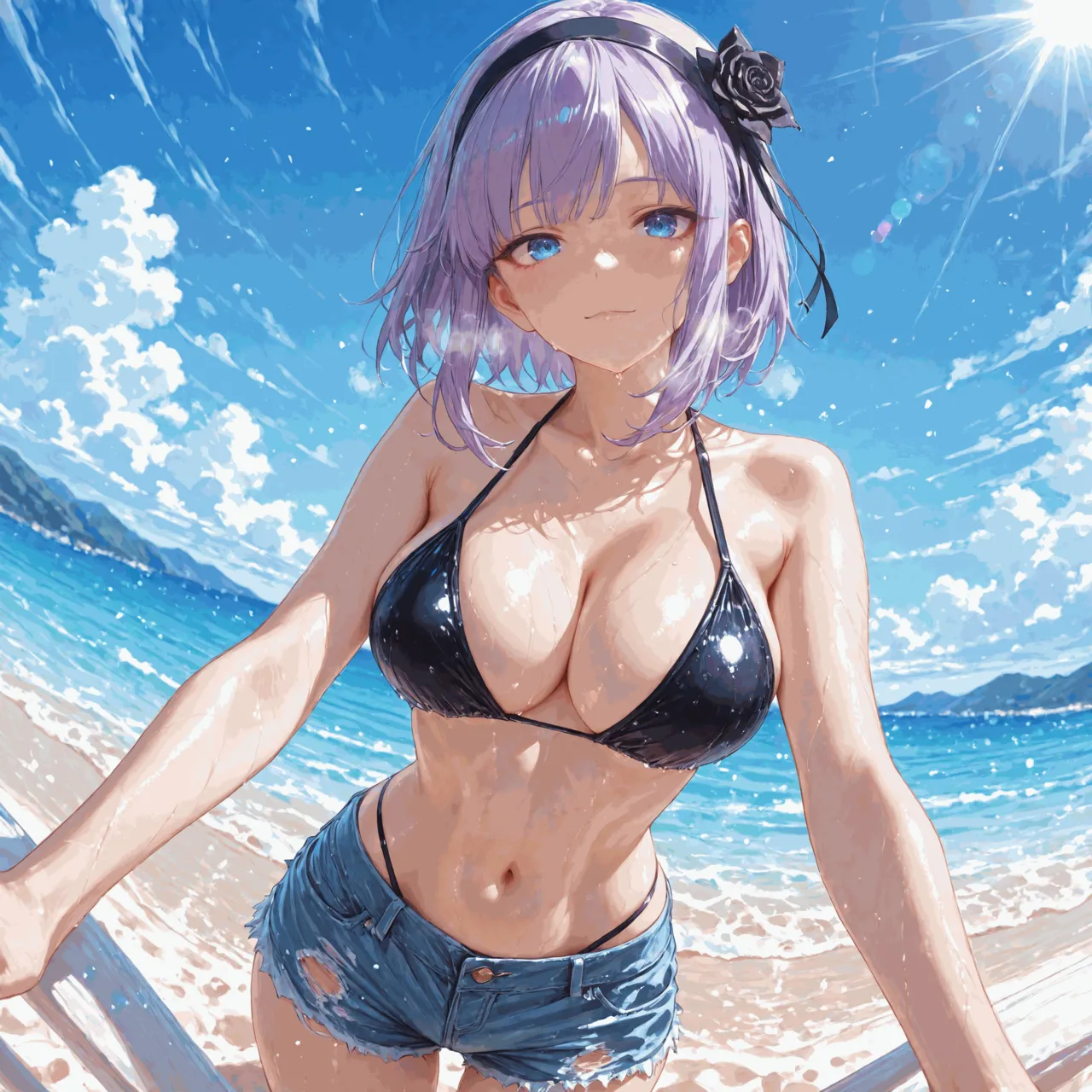 NaughtyCutiess - Shidare Hotaru Beach Patreon - Image 16