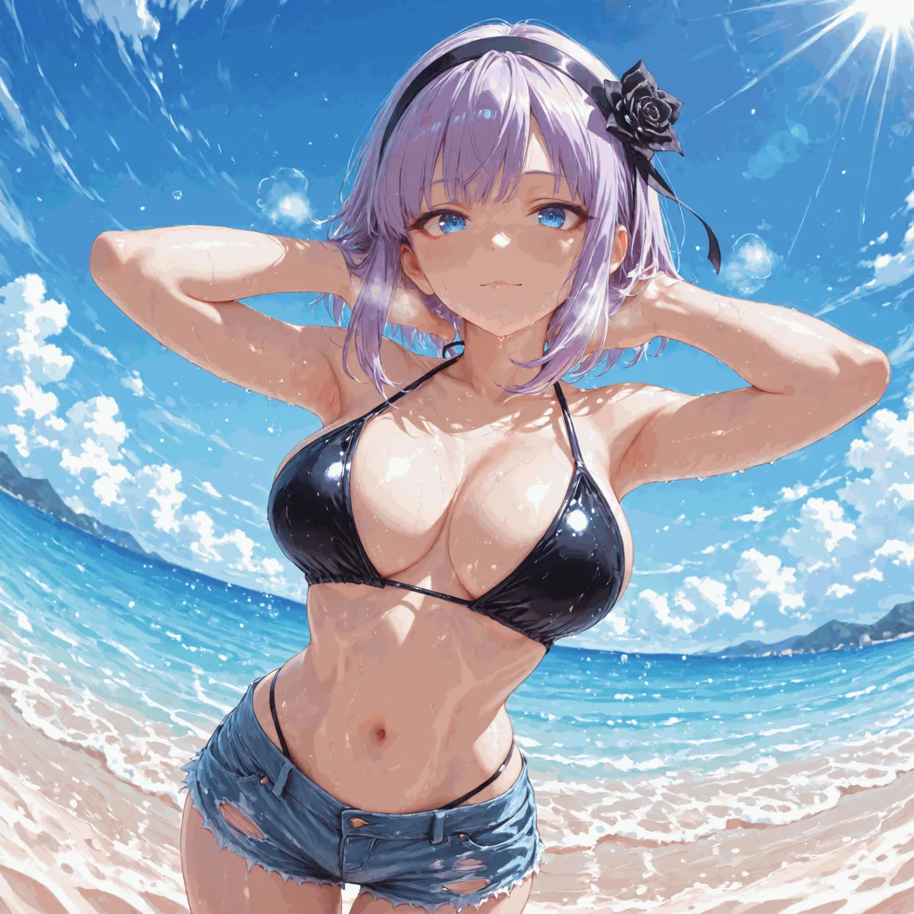 NaughtyCutiess - Shidare Hotaru Beach Patreon - Image 17