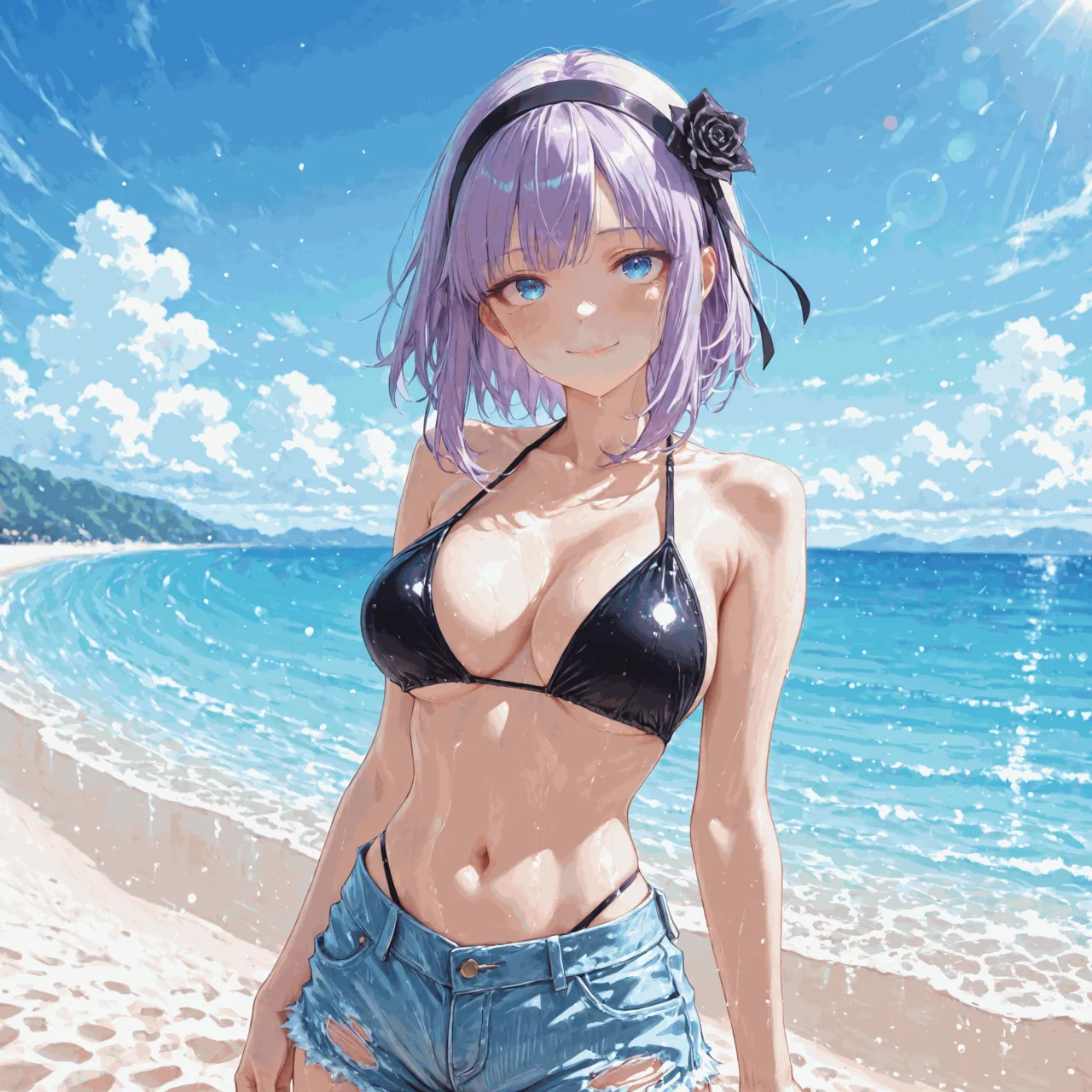 NaughtyCutiess - Shidare Hotaru Beach Patreon - Image 2