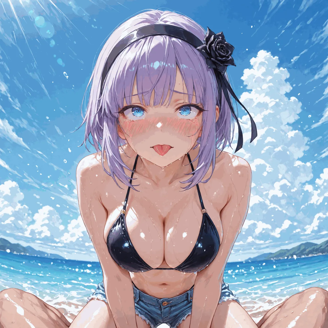 NaughtyCutiess - Shidare Hotaru Beach Patreon - Image 22
