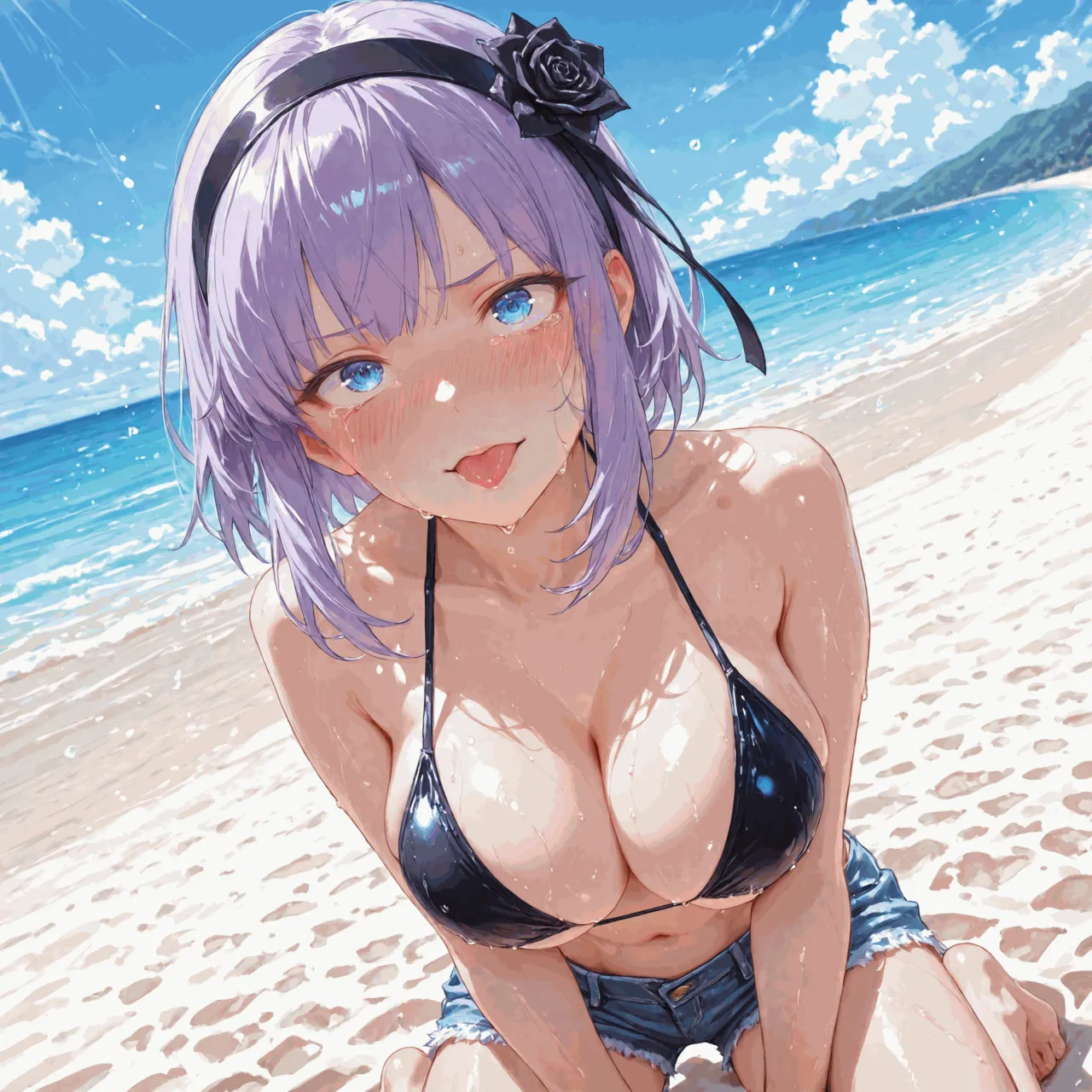 NaughtyCutiess - Shidare Hotaru Beach Patreon - Image 23