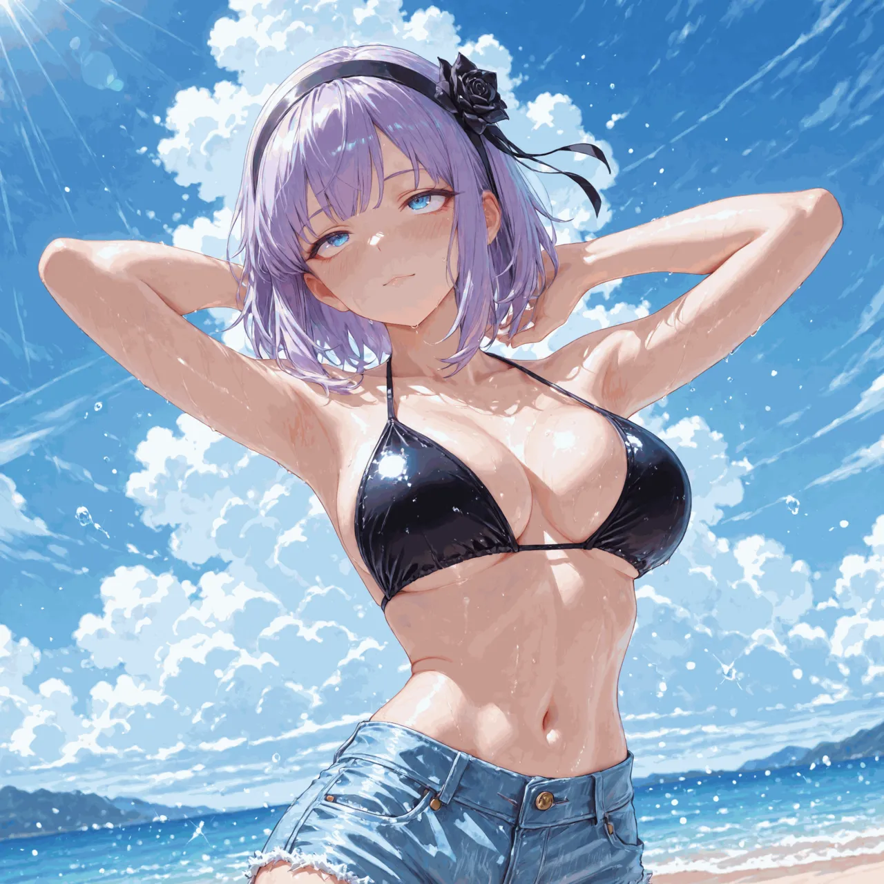 NaughtyCutiess - Shidare Hotaru Beach Patreon - Image 26