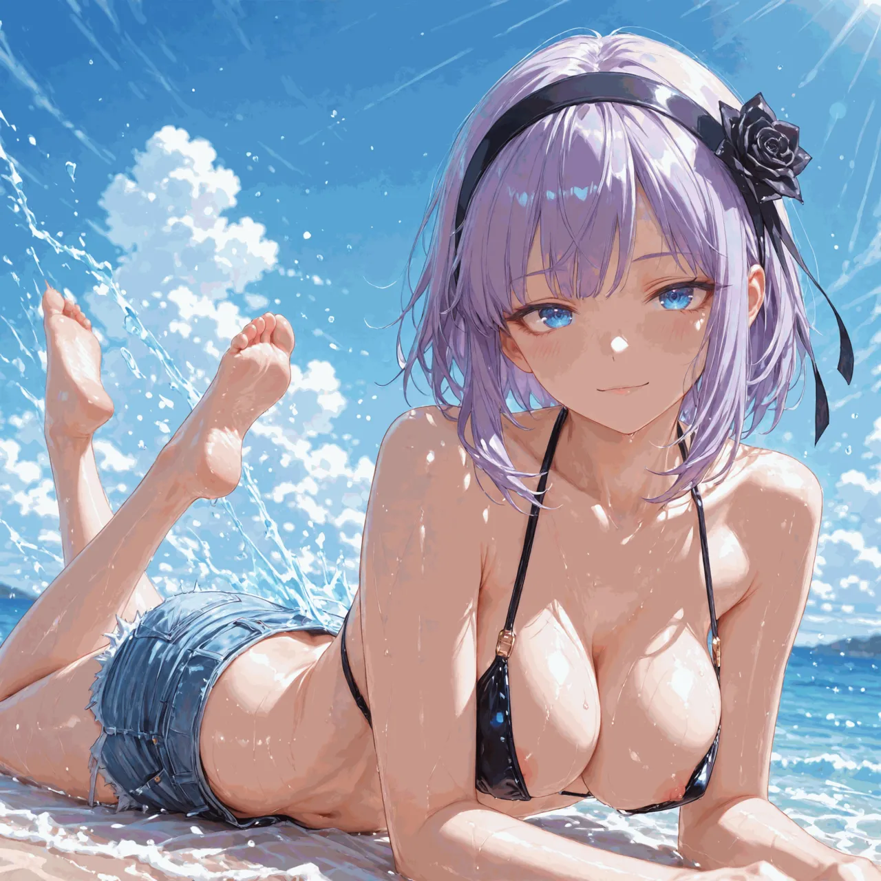 NaughtyCutiess - Shidare Hotaru Beach Patreon - Image 30