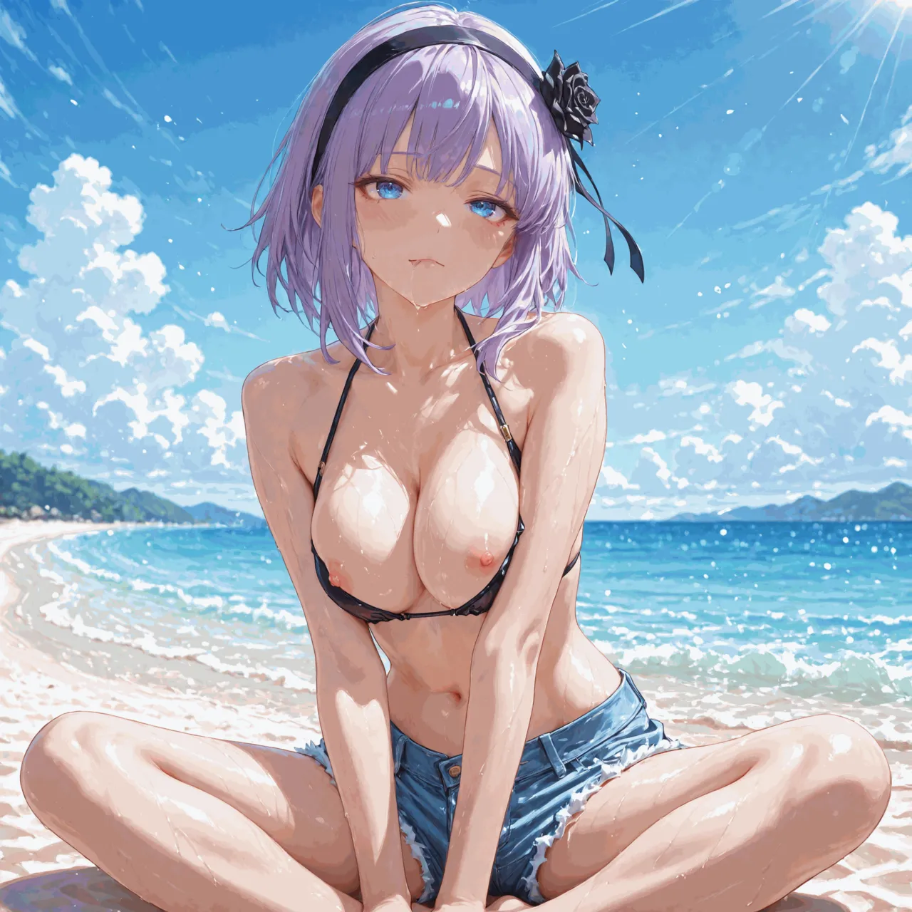 NaughtyCutiess - Shidare Hotaru Beach Patreon - Image 31