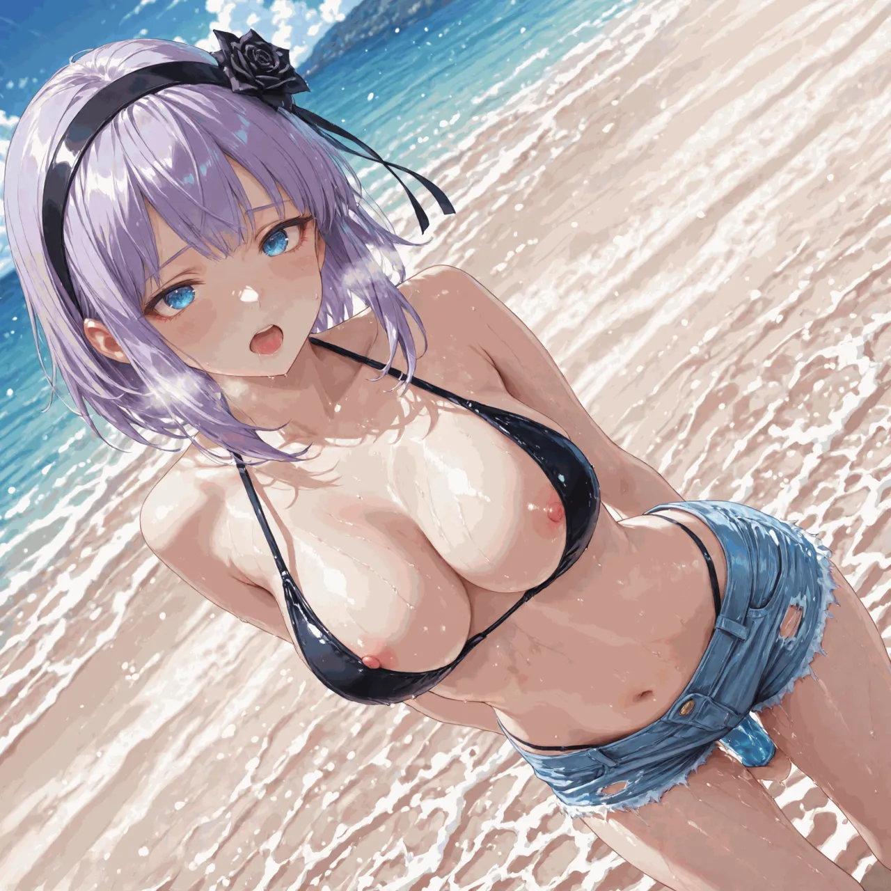NaughtyCutiess - Shidare Hotaru Beach Patreon - Image 35