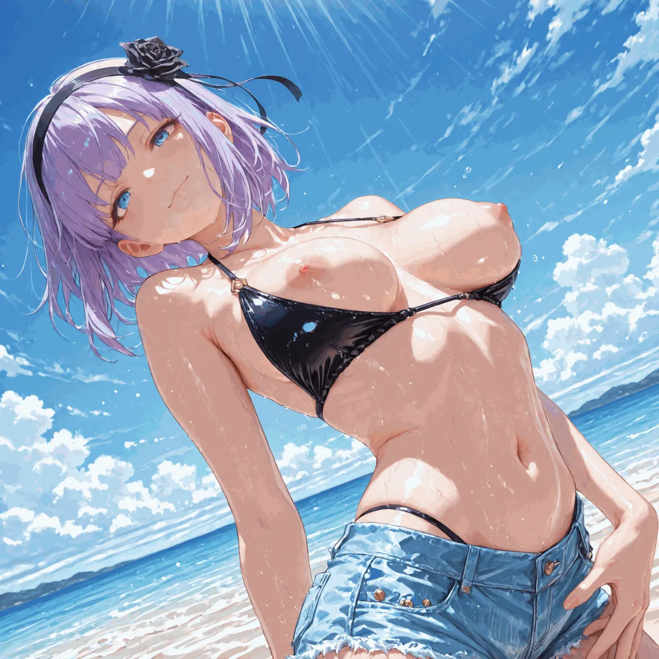 NaughtyCutiess - Shidare Hotaru Beach Patreon - Image 37