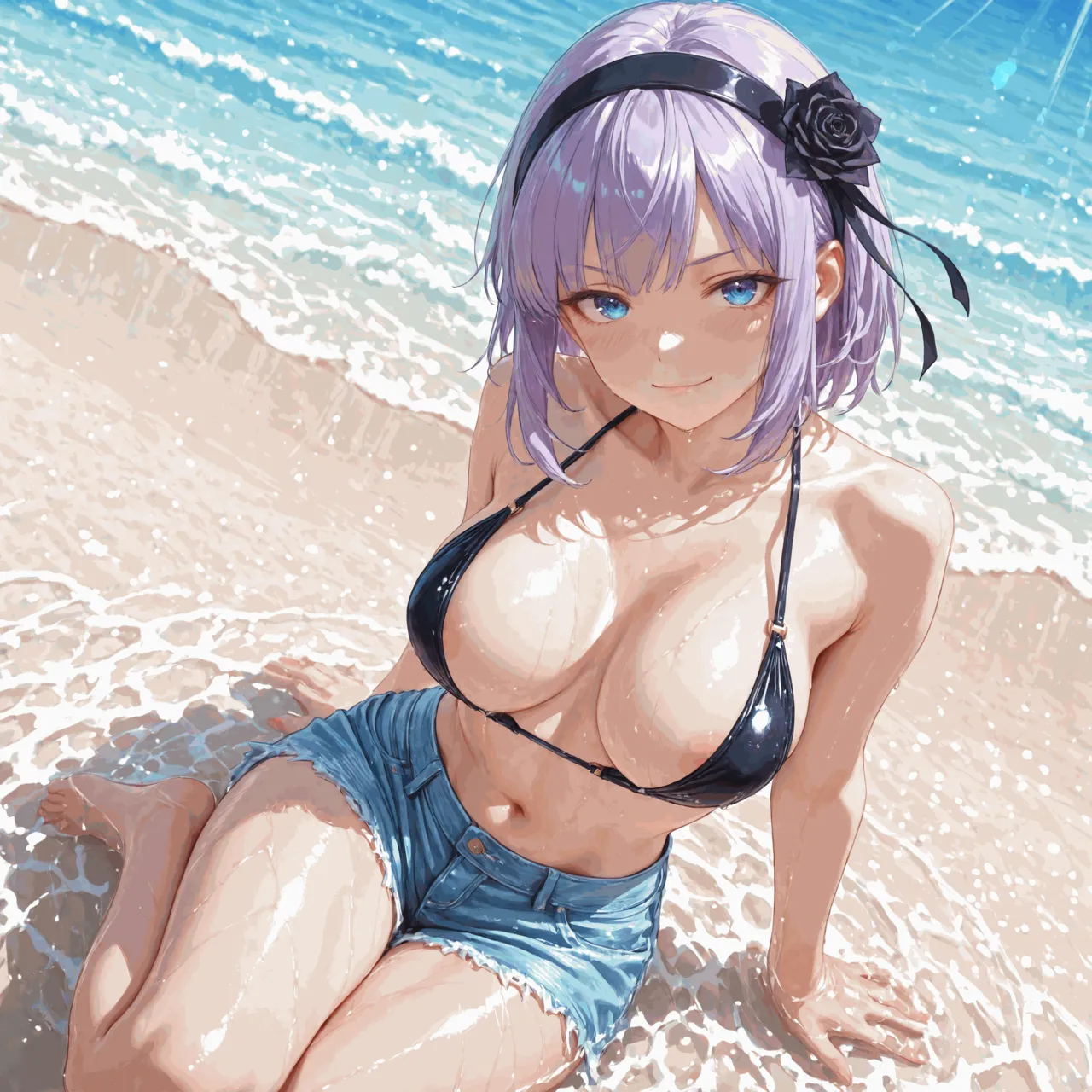 NaughtyCutiess - Shidare Hotaru Beach Patreon - Image 45