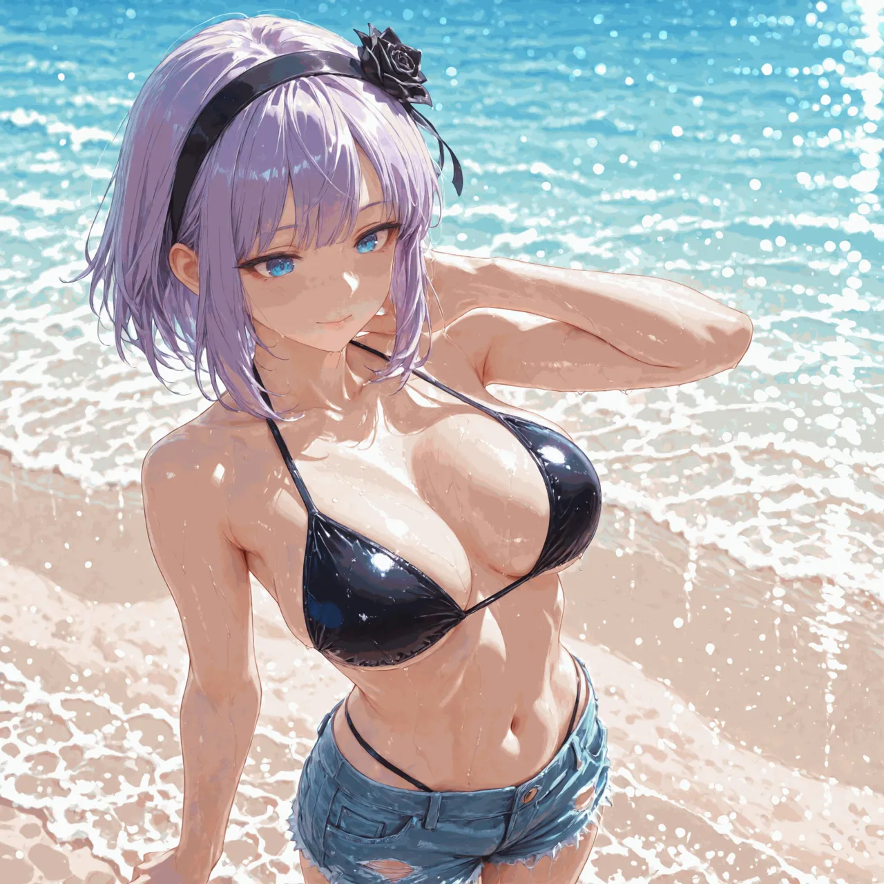 NaughtyCutiess - Shidare Hotaru Beach Patreon - Image 5
